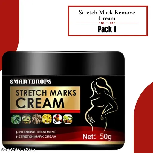 Stretch Marks Cream to Reduce Stretch Marks & Scars | Heal Pregnancy,Breast, Legs, Stretch marks | 50g (Pack 1)