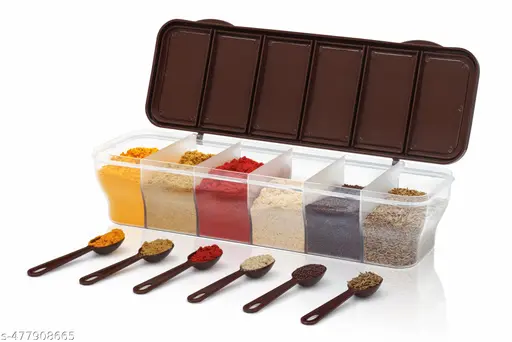 6 in 1 container 6 in one container Food Container 6 in 1 Transparent Plastic Lock Food Storage Airtight Container Jar for Cereals, Snacks,pickle, Grocery Container, Fridge Container kitchen storage bag food container kitchen storage box