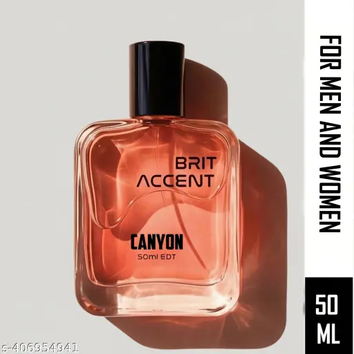 BRIT ACCENT CANYON-Parfum Long-Lasting Luxury Specially Curated For Unisex Eau de Toilette - 50 ml (For Men & Women)