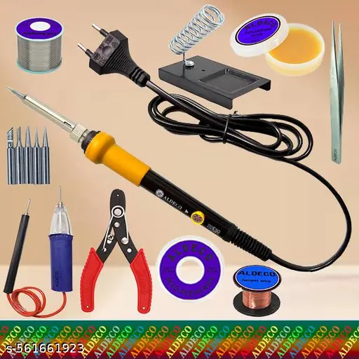 Aldeco 60 watt Soldering Iron Kit with 5 Multiple Bits