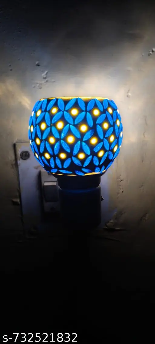 Electric KapoorDani for Home,Office with On/Off Switch & Night Lamp
