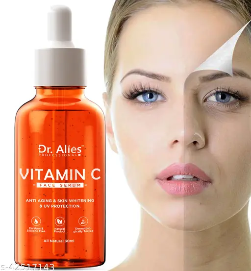 Dr. Alies - Professional Vitamin C Serum | Brightening Skin, Anti-Aging, and Skin Repair - Supercharged Face Serum | Dark Circles, Fine Lines & Sun Damage Correction | 30 ml
