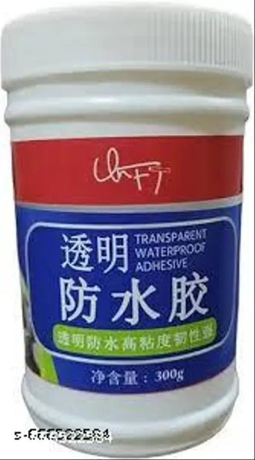 Crack Seal Glue 300gm with Brush Transparent Waterproof Glue for Roof Leakage