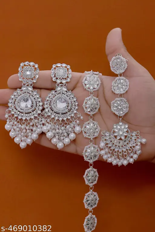 WOMENS NEW RAJSTHANI SISFULL WITH MANGTIKA ERRINGS COMBO PACK FOR WOMEN AND GIRL