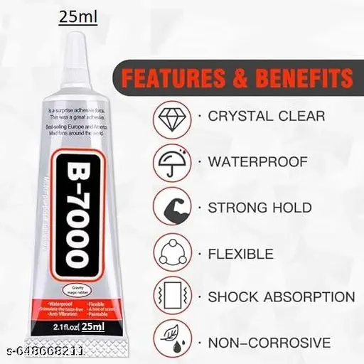 B7000 glue for mobile phone 25ml for Jewelry, Phone Screen Repair (Pack of 1)