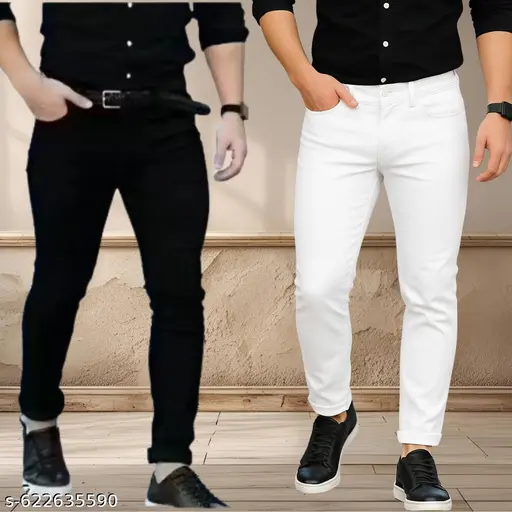 Men Slim Jeans Combo