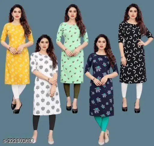 Polyster/Crepe fabric-KURTI