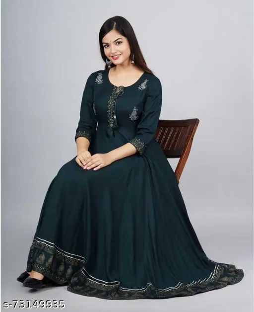 NEW ANARKALI PRETTY GOWN