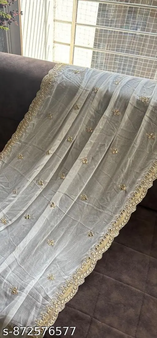 Embroidery dupatta