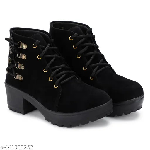 TWO SOFT Boots,Casual,Party Wear, Daily Wear, Trendy, Comfortable Stylish Boots for Girls Boots For Women
