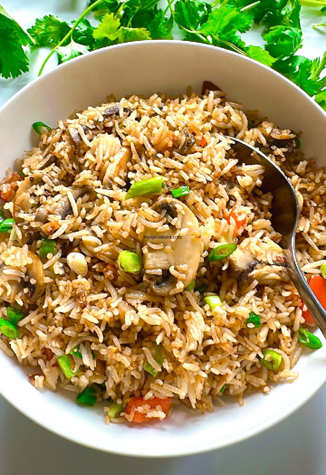 Mushroom Fried Rice