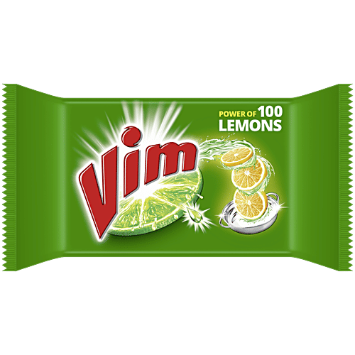 Vim Lemon Dishwash Bar (275 g)