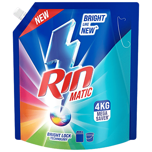Rin Matic Top Load Liquid Detergent, 4 kg