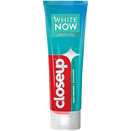 Closeup White Now Stain Eraser Toothpaste, 100 g