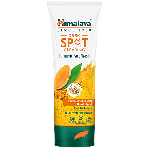 Himalaya Dark Spot Clearing Turmeric Face Wash, 100 ml
