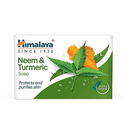 Himalaya Neem & Turmeric Bathing Soap, 125 g