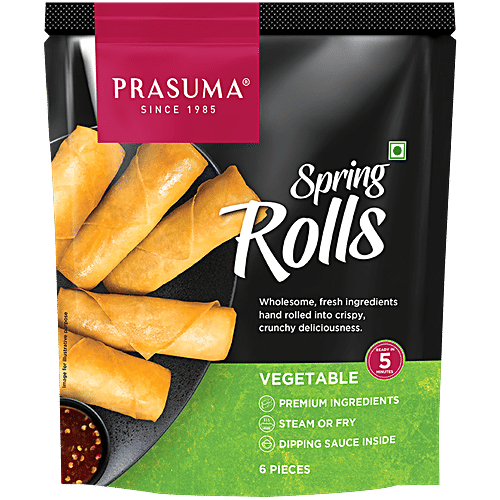 Prasuma Veg Spring Rolls, 6 pcs