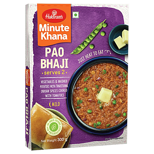 Haldiram's Ready To Eat - Pav Bhaji, 300 g Carton