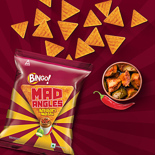 Bingo! Achaari Masti Mad Angles, 60 g