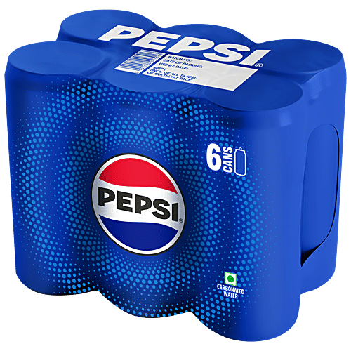 Pepsi Soft Drink, 300 ml (Pack of 6)