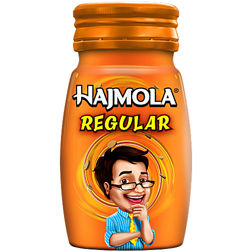 Dabur Hajmola Regular Digestive Tablets, 120 pcs Bottle