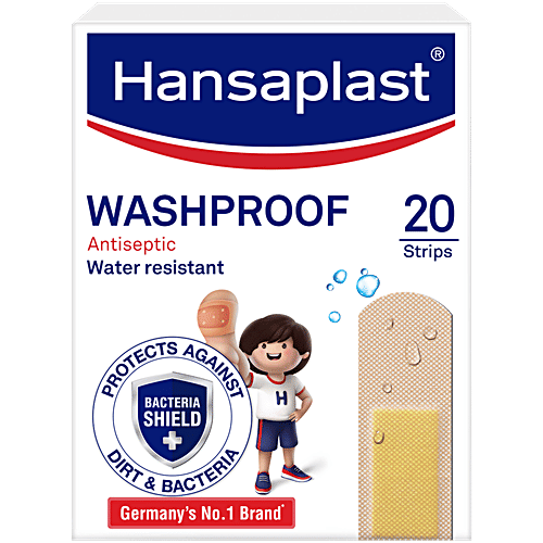 Hansaplast Washproof Plaster Medicated Dressings, 20 pcs