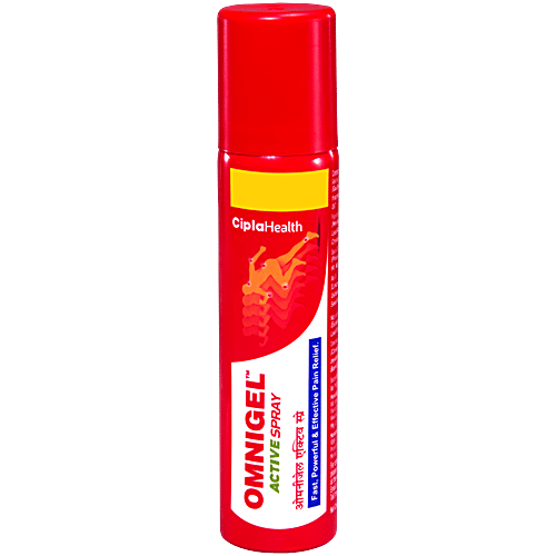 Omnigel Active Spray - Fast, Effective & Powerful Pain Relief, 55 g